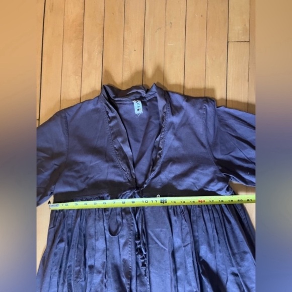 Neem Living Tie Front Mauve Dress - Picture 7 of 9